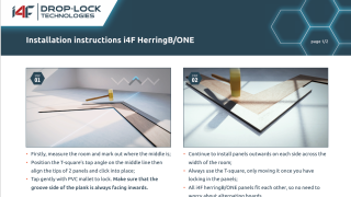 i4F HerringB/ONE installation instruction